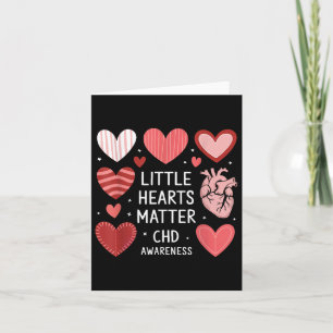 Tarjeta Anatomía del corazón San Valentín Corazón pequeño