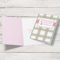 Anchores ausentes Chica Baby Shower Náutico