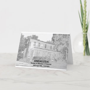 Tarjeta Andalucía - Casa de Flannery O'Connor