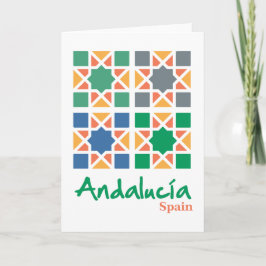 Tarjeta Andalusian Tiles 4