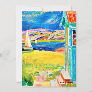 Tarjeta Andreasson - Escena de Bohuslan (Suecia)