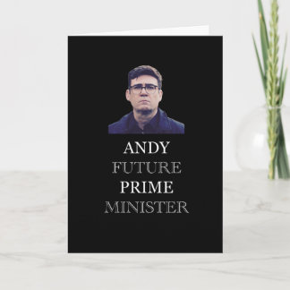 Tarjeta Andy Future Primer Ministro - Andy Burnham