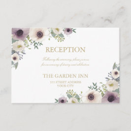 Tarjeta Anemone Bouquet