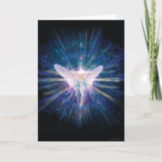 Tarjeta Ángel 5 Azul