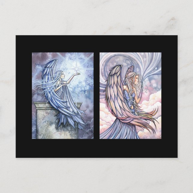 Tarjeta Angel ACEO de Molly Harrison (Anverso)