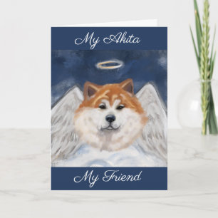 Tarjeta Ángel Akita
