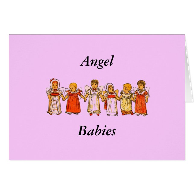Tarjeta Angel Babies (Anverso (Horizontal))