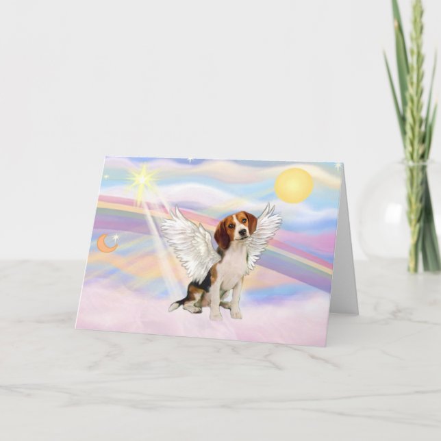 Tarjeta Ángel Beagle (Anverso)