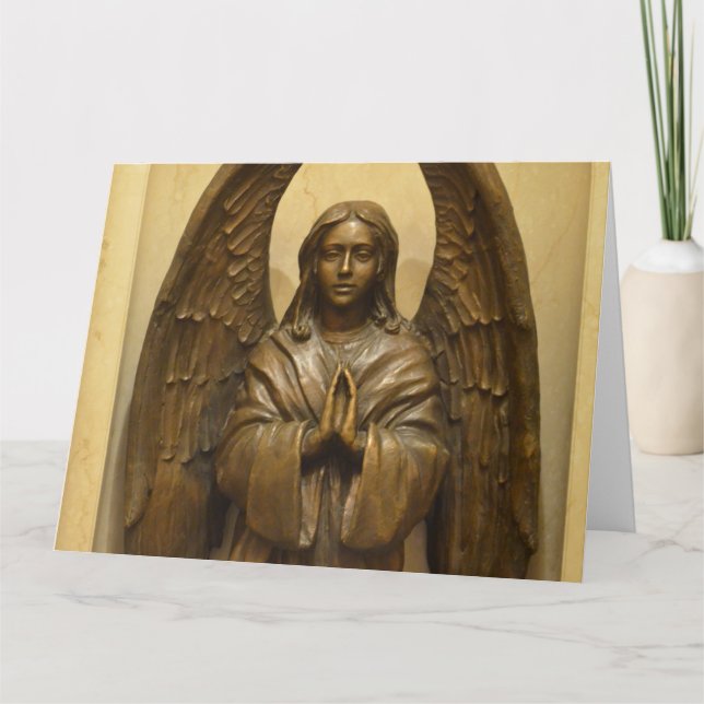 Tarjeta Ángel bendito (Anverso)