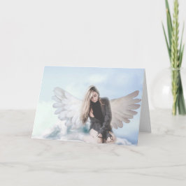Tarjeta Ángel celestial