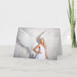 Tarjeta Ángel celestial