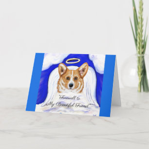 Tarjeta Ángel Corgi