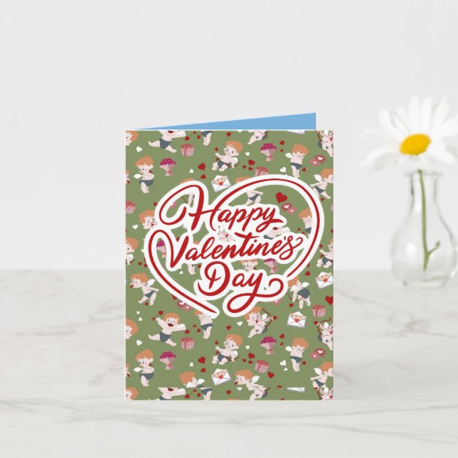 Tarjeta Ángel de amor (Planta pequeña)