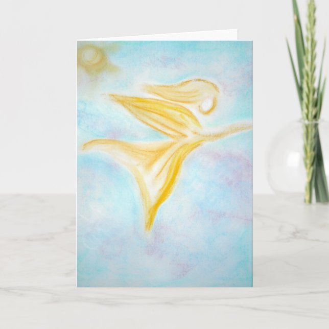 Tarjeta Ángel de curación (Anverso)