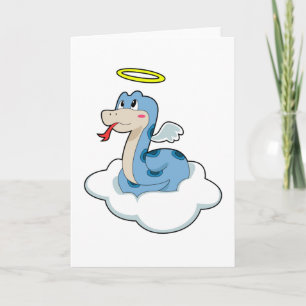 Tarjeta Ángel de la nube serpiente