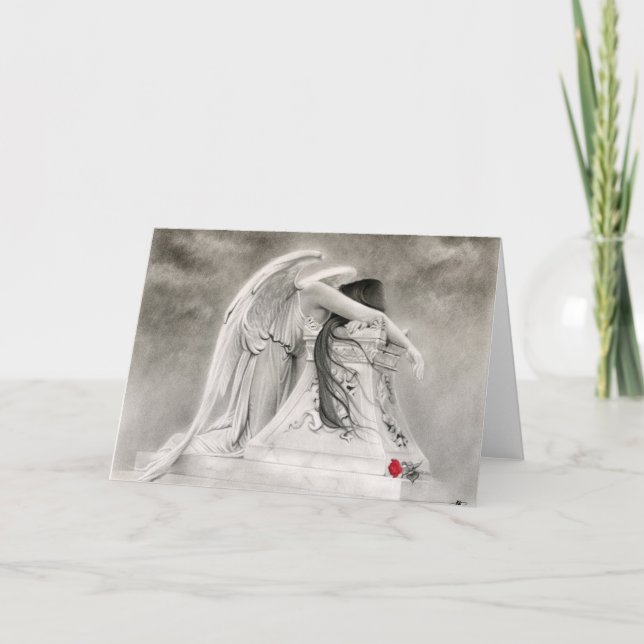 Tarjeta Ángel de llanto (Anverso)