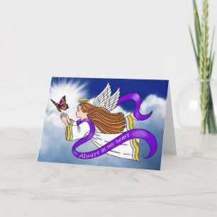 Tarjeta Ángel de mariposa