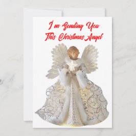 Tarjeta Angel de navidades
