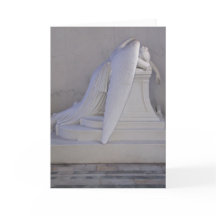 Tarjeta Ángel de nunca llorar sola (vista lateral)