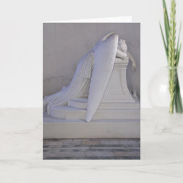 Tarjeta Ángel de nunca llorar sola (vista lateral)