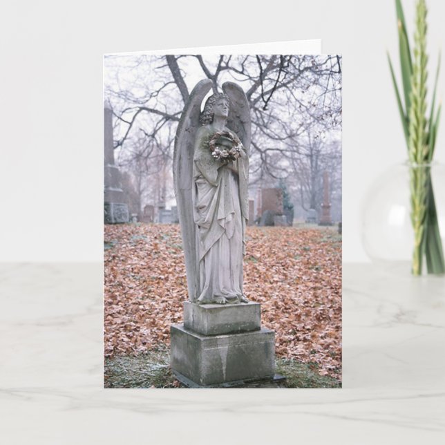 Tarjeta Ángel de piedra (Anverso)