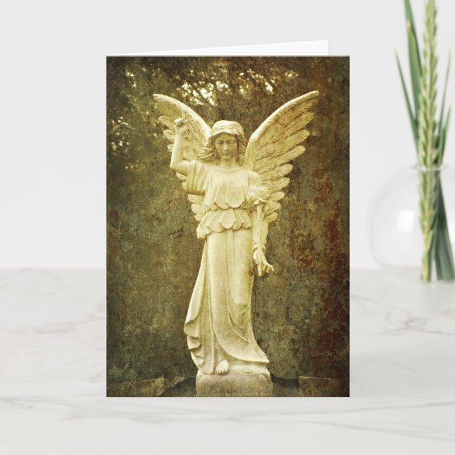 Tarjeta Ángel de piedra (Anverso)