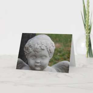 Tarjeta Ángel de piedra