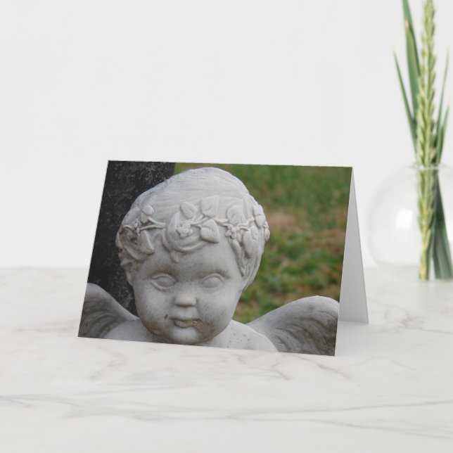 Tarjeta Ángel de piedra (Anverso)