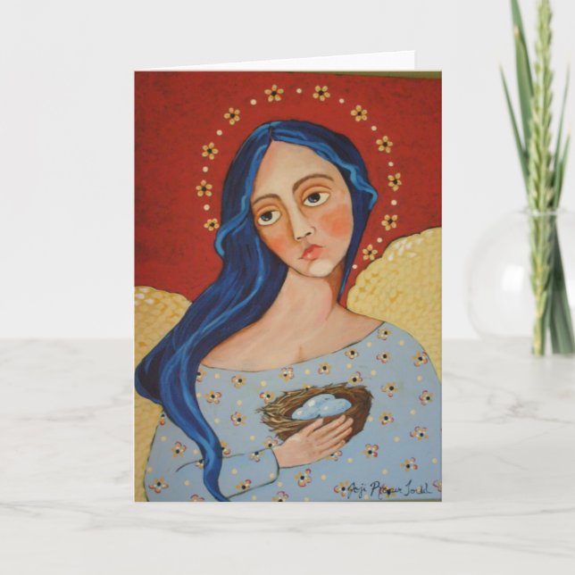 Tarjeta Ángel de protección (Anverso)