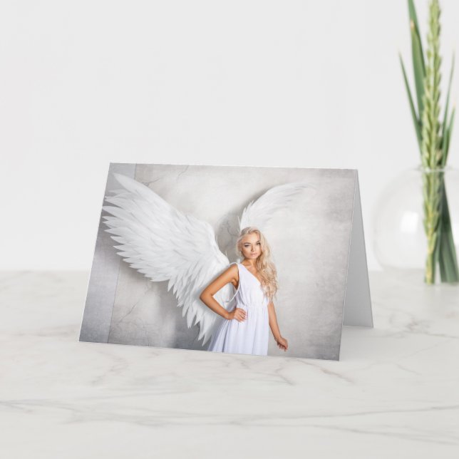 Tarjeta Ángel del cielo (Anverso)