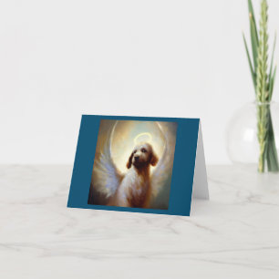 Tarjeta Ángel del perro