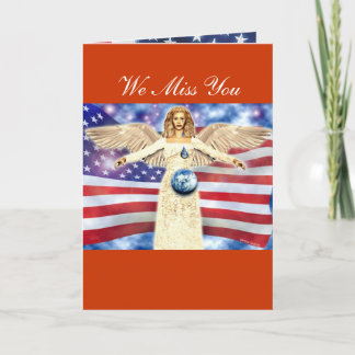 Tarjeta Ángel del soldado