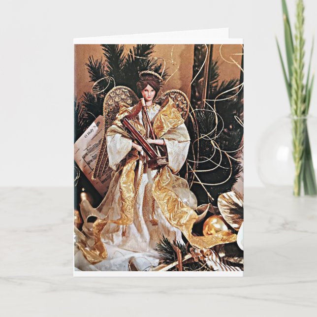 TARJETA "ANGEL DESEA ESTA TEMPORADA DE NAVIDADES" (Anverso)