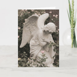 Tarjeta Ángel en bendición