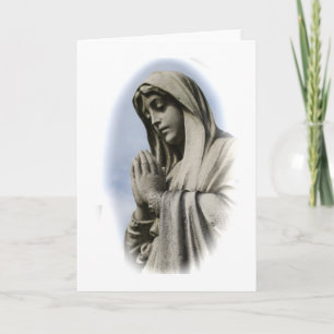 Tarjeta Ángel en la oración