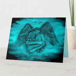 Tarjeta Angel Eros Enamorado , Te Amo , Día de San Valentí