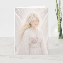 Tarjeta Ángel Etéreo de Luz