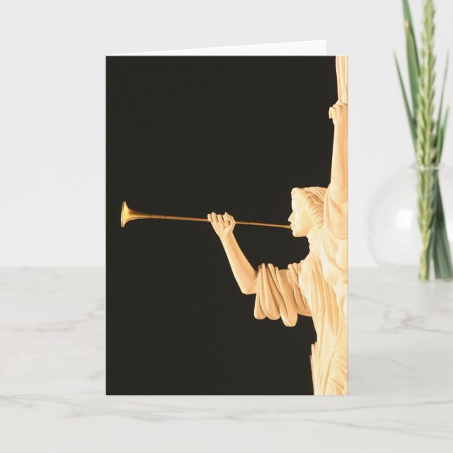 Tarjeta Ángel Heraldico (Anverso)