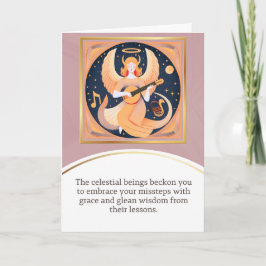 Tarjeta angel message egypt  happy birthday