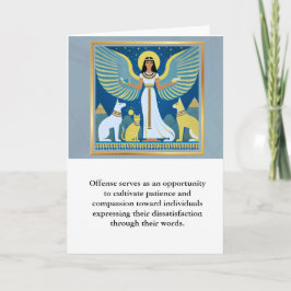 Tarjeta angel message egypt  happy birthday