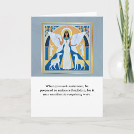 Tarjeta angel message egypt  happy birthday