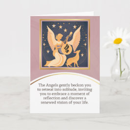Tarjeta angel message egypt  happy birthday