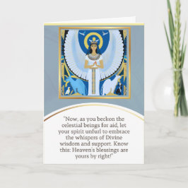 Tarjeta angel message egypt  happy birthday