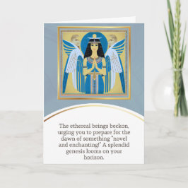 Tarjeta angel message egypt  happy birthday