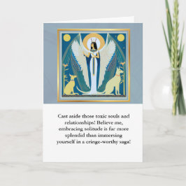 Tarjeta angel message egypt  happy birthday