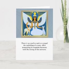 Tarjeta angel message egypt  happy birthday