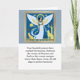 Tarjeta angel message egypt  happy birthday