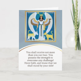 Tarjeta angel message egypt  happy birthday