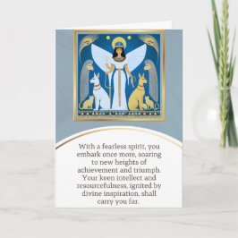 Tarjeta angel message egypt  happy birthday