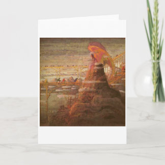 Tarjeta Ángel. Preludio de M.K. Ciurlionis, 1908-09